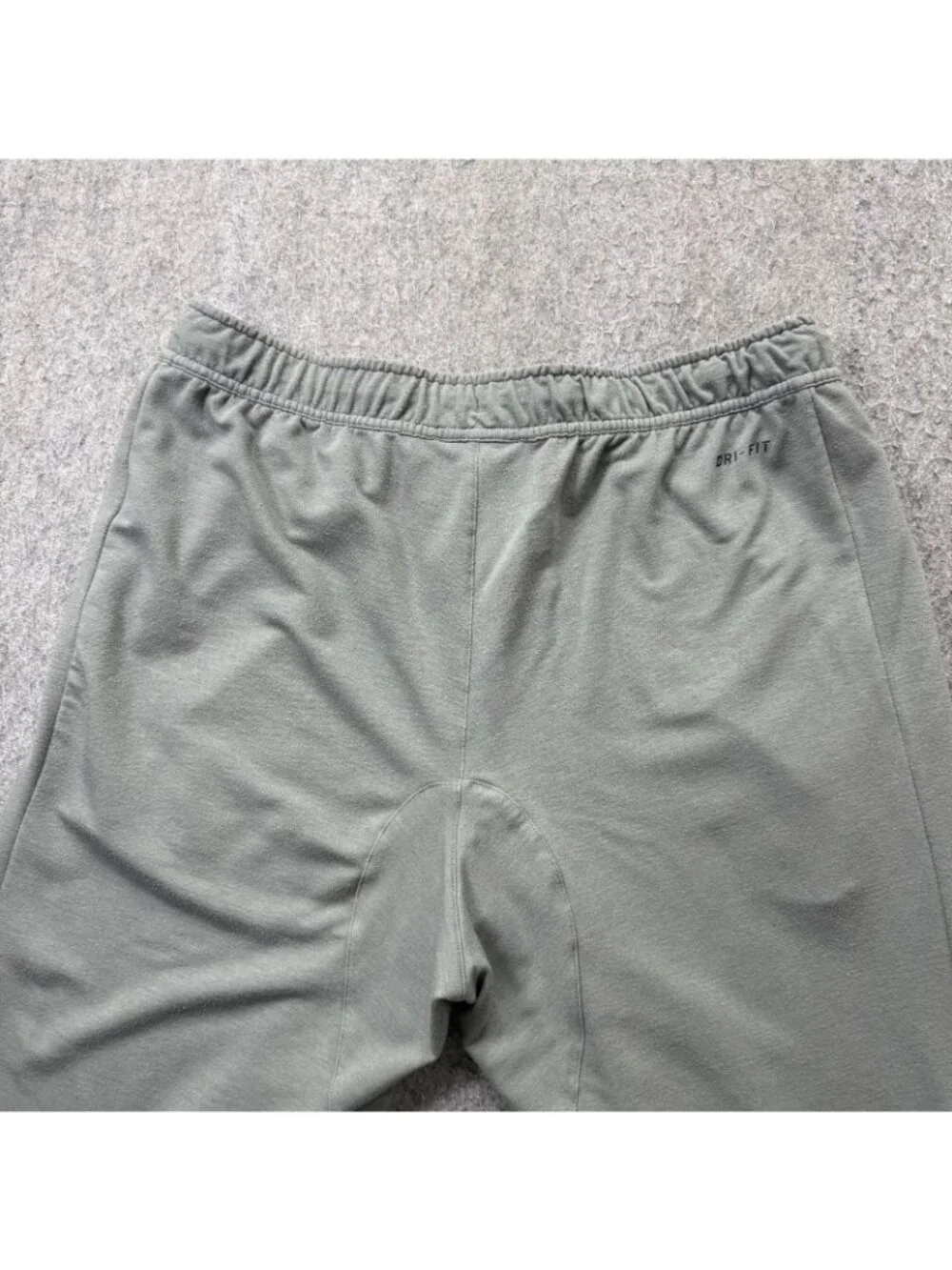 Nike Touch Fleece Training Pants Men L Gray Tapered 32